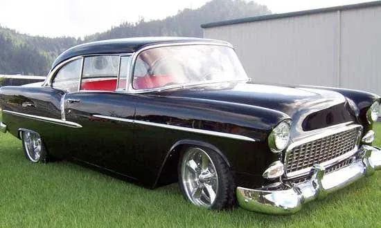 1955 Chevrolet Bel Air, photo 2, restored by Kreations Auto Body