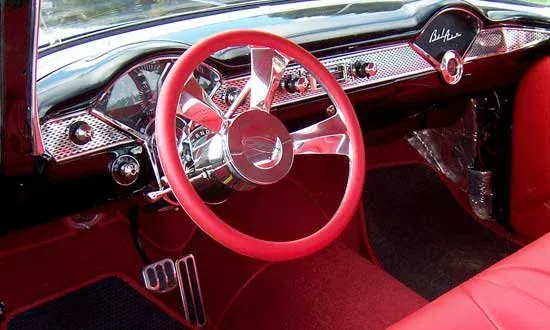 1955 Chevrolet Bel Air, photo 4, restored by Kreations Auto Body