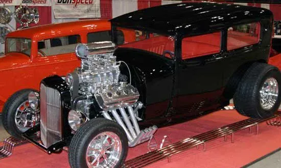 1928 Ford Model A Roadster restored by Kreations Auto Body