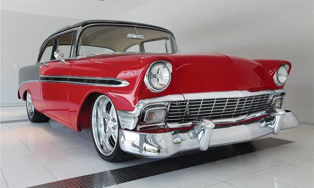 1956 Chevrolet Bel Air restored by Kreations Auto Body