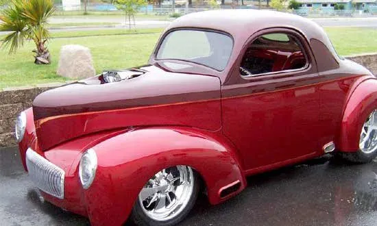 1941 Willys Coupe restored by Kreations Auto Body