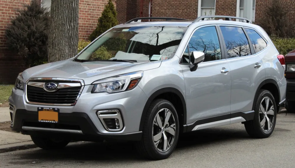 Silver Subaru Forester